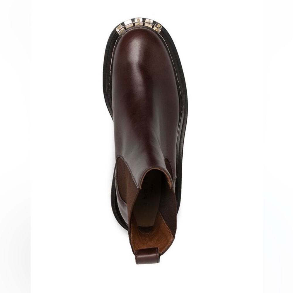Sandro Noha Leather Ankle Boots - Picture 3 of 12